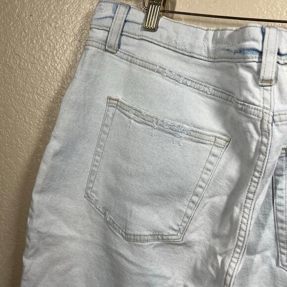 Wild Fable Women's Super-High Rise Acid Over-Dye Straight Jeans size 16 Y2K - Picture 14 of 14